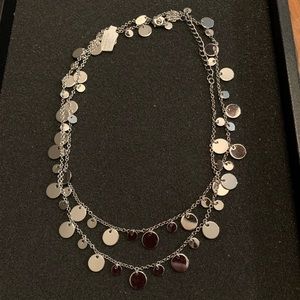 Lia Sophia Necklace Silver